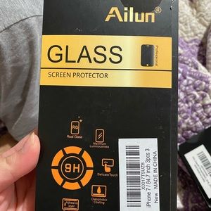 TWO screen protector for iPhone 7